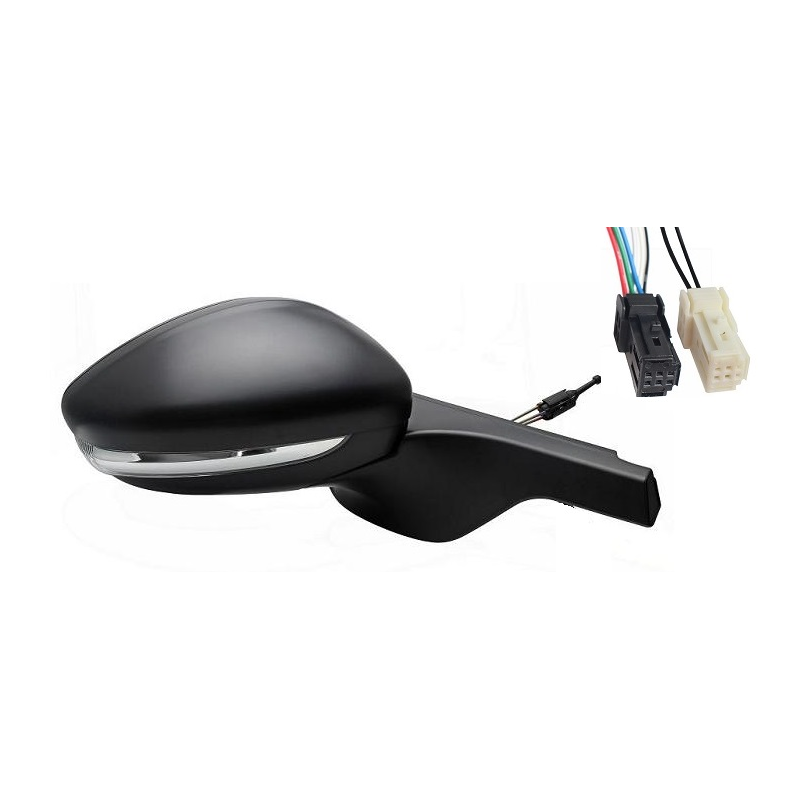 RETROVISORE ELETT DX NERO 6+2 CITROEN C3 (SX) 2016 2024 OEM 16075128XT