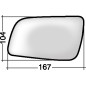 VETRO CON PIASTRA SX OPEL ASTRA G (T98/F35) 1998 2004 OEM 9130901
