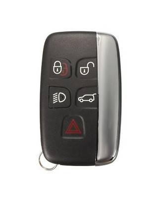 GUSCIO PER CHIAVI NERO CON BORDO ARGENTO 4+2 LAND ROVER