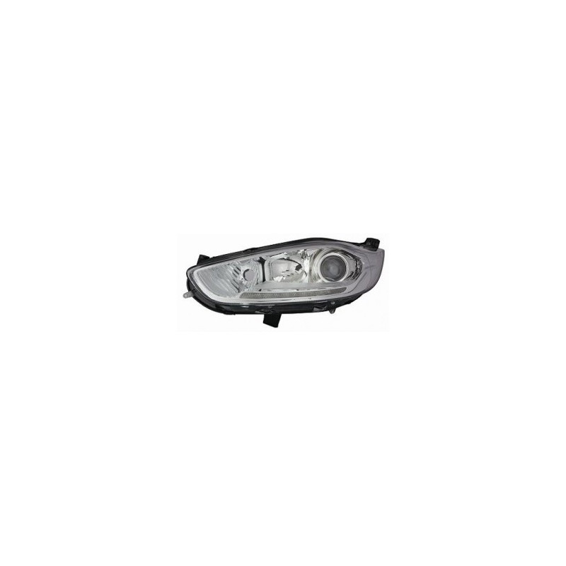 FARO FANALE PROIETTORE SX H1,H7 LED CROMATA LED FORD FIESTA (JD) 2013 2017 OEM 1857451
