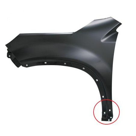 PARAFANGO ANT SX GIROPARAFANGO + MODANATURA KIA SORENTO (XM)