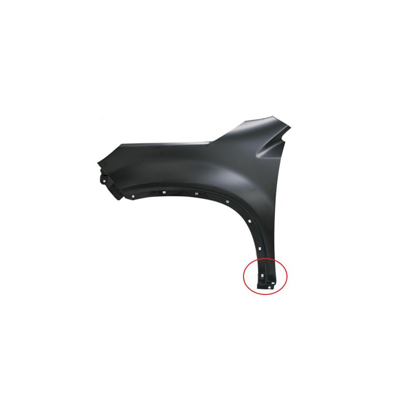 PARAFANGO ANT SX GIROPARAFANGO KIA SORENTO (XM) 2009 2012 OEM 663111U020