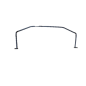 TRAVERSA PARAURTI ANT INF VOLKSWAGEN TOUAREG (CR7/RC8) 2018  OEM 760807651