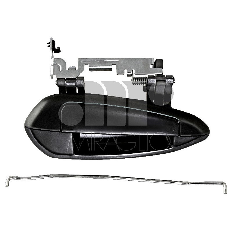 MANIGLIA PORTA EST IN PLASTICA NERO ANT DX FIAT GRANDE PUNTO (199) 2005 2012 OEM 735276364