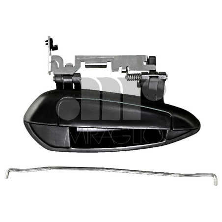 MANIGLIA PORTA EST IN PLASTICA NERO ANT DX FIAT GRANDE PUNTO