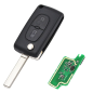 GUSCIOO CHIAVE COMPLETO 2 (VA2) ID46 CE0536 433MHZ PEUGEOT 307 (3A/3C) 2001 2005