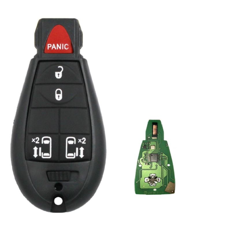 GUSCIOO CHIAVE COMPLETO 5 ID46 433MHZ CHRYSLER VOYAGER 2004 2008