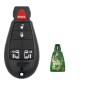 GUSCIOO CHIAVE COMPLETO 5 ID46 433MHZ CHRYSLER VOYAGER 2004 2008