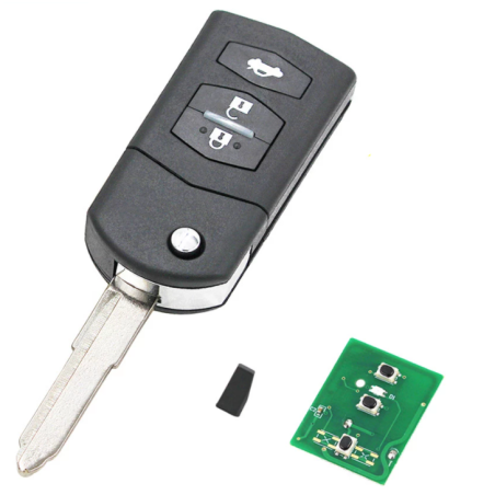 GUSCIOO CHIAVE COMPLETO (MAZ24R) 4D63 433MHZ 80 MAZDA 6
