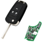 GUSCIOO CHIAVE COMPLETO 3 (HU100) ID46 315MHZ CHEVROLET AVEO H/B-L/B 2008 2012