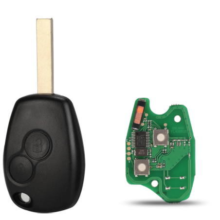 GUSCIOO CHIAVE COMPLETO 46 ELECTRONIC BOARD 433MHZ RENAULT CLIO