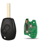 GUSCIOO CHIAVE COMPLETO 46 ELECTRONIC BOARD 433MHZ RENAULT CLIO I (B C57/5 357) 1994 1995