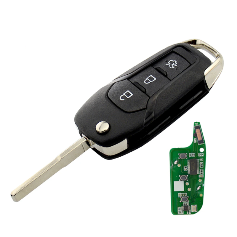 GUSCIOO CHIAVE COMPLETO ID49 434MHZ FORD FIESTA (HJ/HF) 2017 