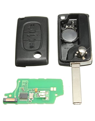 GUSCIOO CHIAVE COMPLETO ID46 CE0536 433MHZ PEUGEOT 307 (3A/3C)