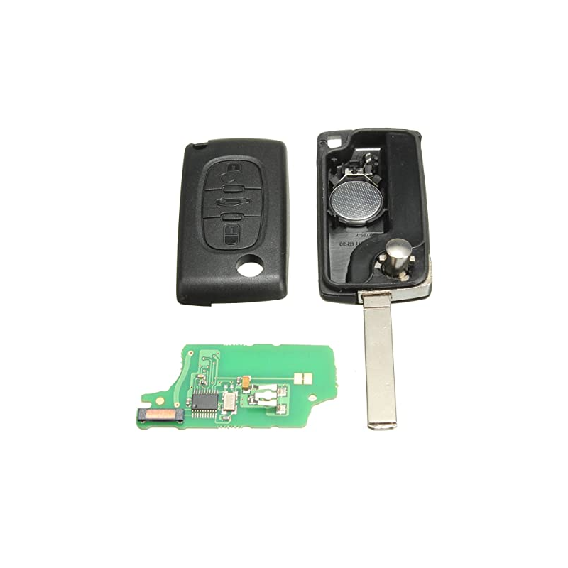 GUSCIOO CHIAVE COMPLETO ID46 CE0536 433MHZ PEUGEOT 307 (3A/3C) 2001 2005