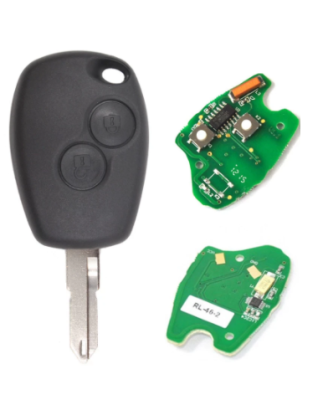 GUSCIOO CHIAVE COMPLETO 46 ELECTRONIC BOARD 433MHZ RENAULT CLIO