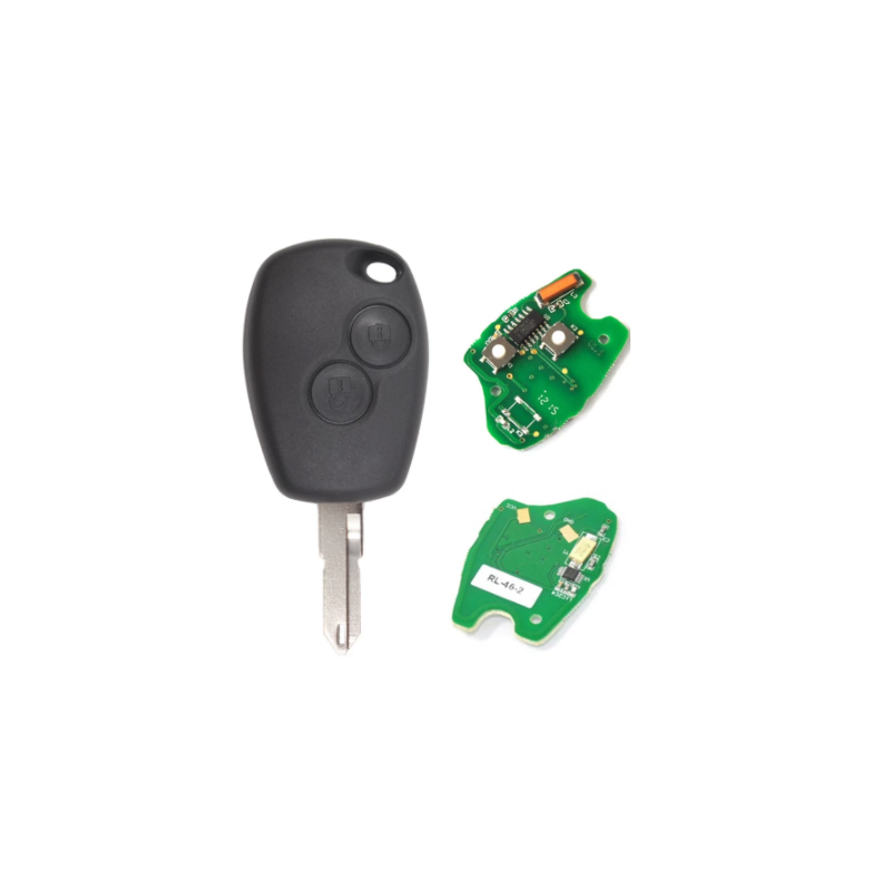 GUSCIOO CHIAVE COMPLETO 46 ELECTRONIC BOARD 433MHZ RENAULT CLIO I (B C57/5 357) 1994 1995