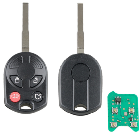GUSCIOO CHIAVE COMPLETO (HU101) (SENZA CHIP) 315MHZ FORD C-MAX I