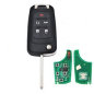 GUSCIOO CHIAVE COMPLETO 4 (HU100) 315MHZ CHEVROLET AVEO H/B-L/B 2008 2012