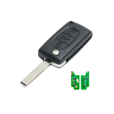 GUSCIOO CHIAVE COMPLETO 3 (HU83) ID46 CE0536 433MHZ CITROEN