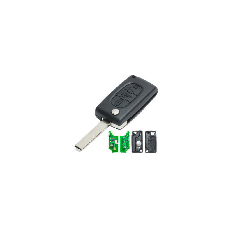 GUSCIOO CHIAVE COMPLETO ID46 C0536 433MHZ PEUGEOT 407 (6D/6C) 2004 2010