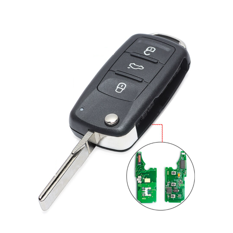 GUSCIOO CHIAVE COMPLETO ID46 433MHZ VOLKSWAGEN GOLF III (1H1/1H5) 1992 1998