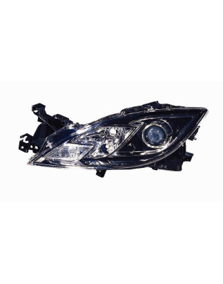 FARO FANALE PROIETTORE DX H11,H9 NERA ELETTRICA MAZDA 6