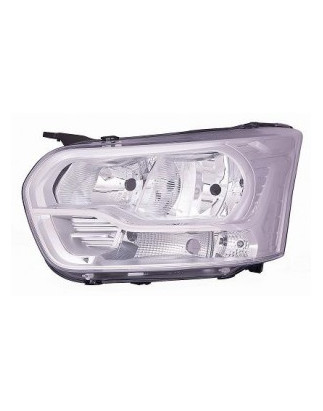 FARO FANALE PROIETTORE SX H7,H15 CROMATA FORD TRANSIT