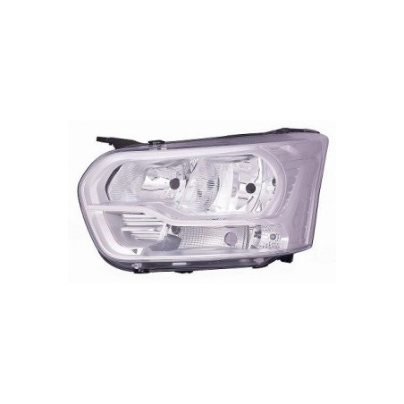 FARO FANALE PROIETTORE SX H7,H15 CROMATA FORD TRANSIT