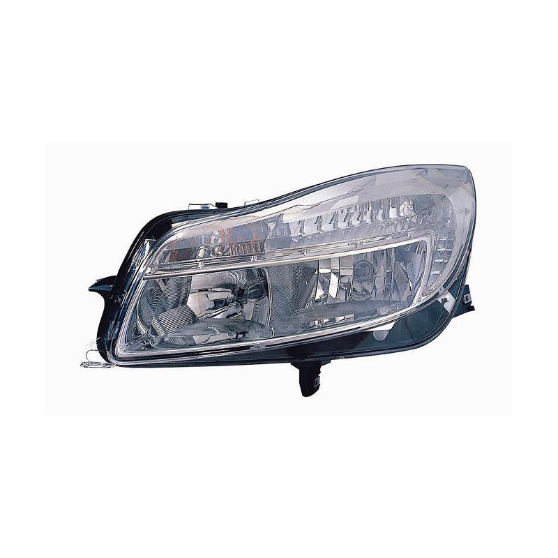 FARO FANALE PROIETTORE DX H7,H1 CROMATA OPEL INSIGNIA (G09) 2008 2013 OEM 1216688