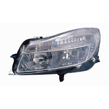 FARO FANALE PROIETTORE DX H7,H1 CROMATA OPEL INSIGNIA (G09) 2008
