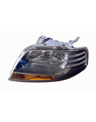FARO FANALE PROIETTORE SX 5 H4 NERA ELETTRICA CHEVROLET AVEO