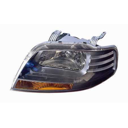FARO FANALE PROIETTORE SX 5 H4 NERA ELETTRICA CHEVROLET AVEO