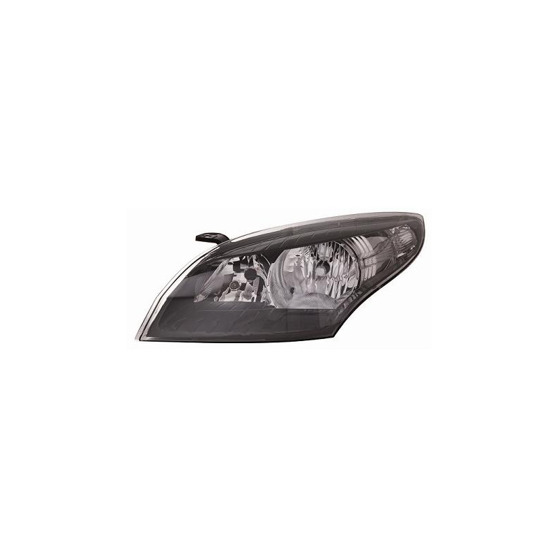 FARO FANALE PROIETTORE SX 2H7 NERA RENAULT MEGANE 2012  OEM 260609396R