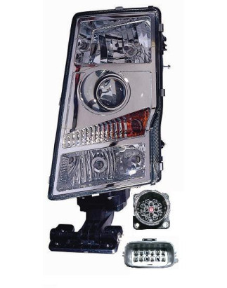 FARO FANALE PROIETTORE SX OVALE E RETTANGOLARE VOLVO TRUCK FM