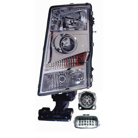 FARO FANALE PROIETTORE SX OVALE E RETTANGOLARE VOLVO TRUCK FM