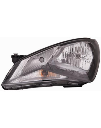 FARO FANALE PROIETTORE SX H4 NERA SEAT Mii (KF1/KE1) 2012 OEM