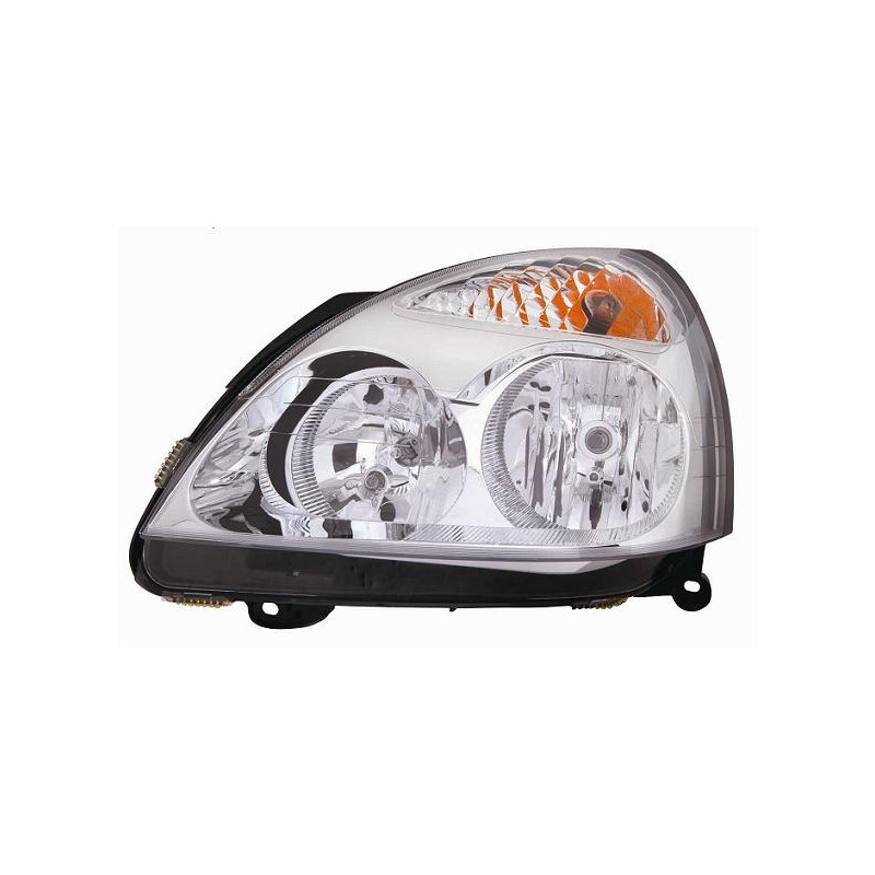 FARO FANALE PROIETTORE DX H1,H7 CROMATA ELETTRICA RENAULT CLIO II/CAMPUS/THALIA (BB/CB) 2001 2006 OEM 260102027R