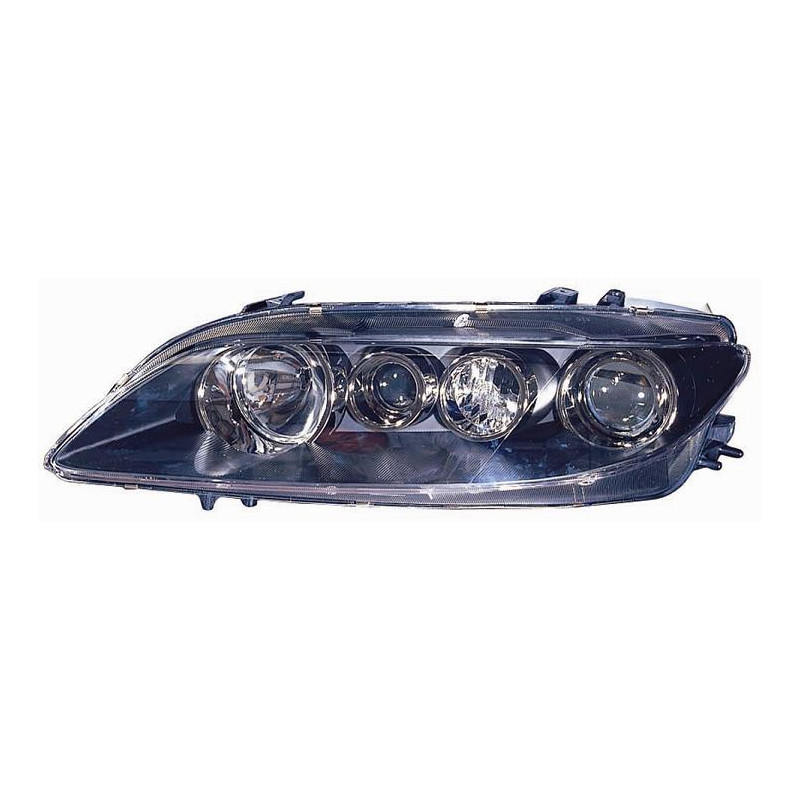 FARO FANALE PROIETTORE DX 2H1 SENZA FENDINEBBIA NERA ELETTRICA MAZDA 6 (GG/GH/GY) 2002 2008 OEM GR1B510K0B