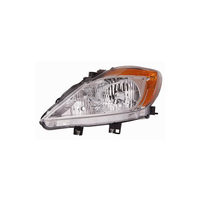 FARO FANALE PROIETTORE DX H4 MANUALE MAZDA P/U 2/4WD BT-50 (CD/UN) 2013 2020 OEM UC8F51030B