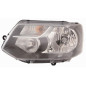 FARO FANALE PROIETTORE DX H4 ELETTRICA VOLKSWAGEN TRANSPORTER (T5) (7HA/7HH/7EA/7EH) 2010 2015 OEM 7E1941016D