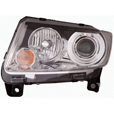 FARO FANALE PROIETTORE SX H9,P27,7W,WY21W CROMATA JEEP COMPASS