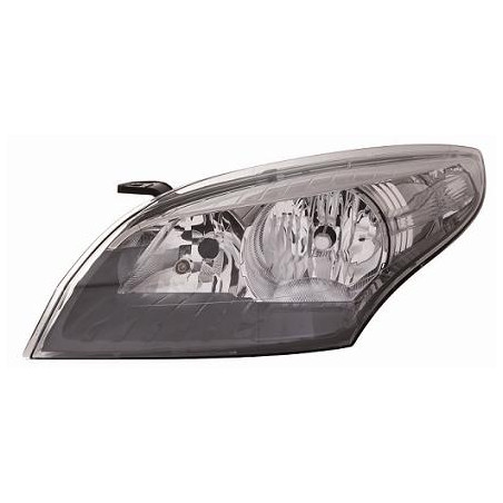 FARO FANALE PROIETTORE DX 2H7 CROMATA NERO RENAULT MEGANE 2012