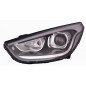 FARO FANALE PROIETTORE DX CON LUCE DI A LED NERA ELETTRICA HYUNDAI iX35/TUCSON (LM/EL/ELH) 2010 2015 OEM 921022S610