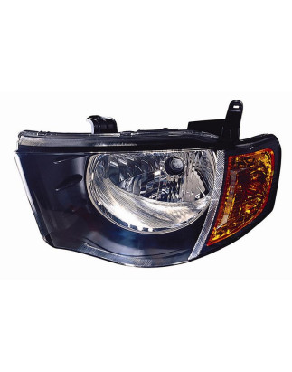 FARO FANALE PROIETTORE DX H4 ARANCIO ELETTRICA MITSUBISHI P/U