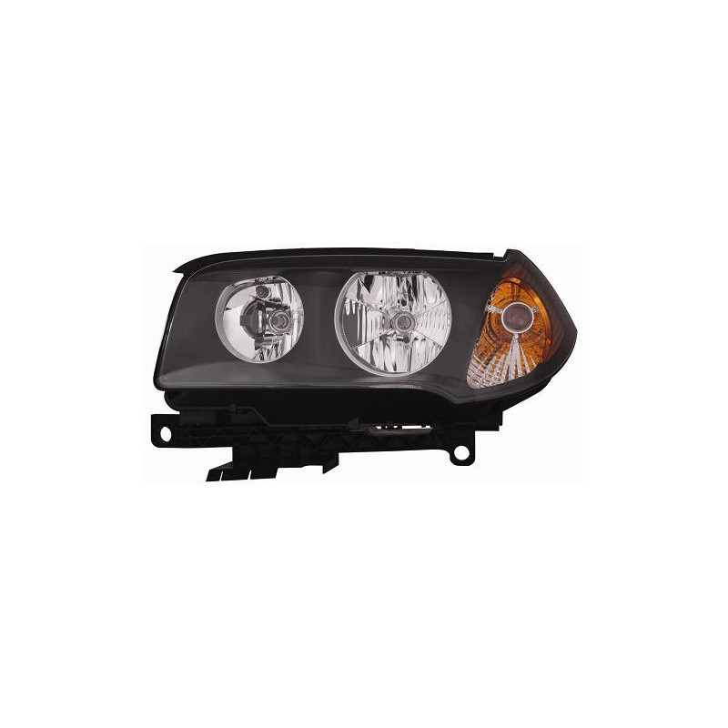 FARO FANALE PROIETTORE DX H7 NERA ARANCIO BMW X3 (E83) 2004 2007 OEM 63123418400