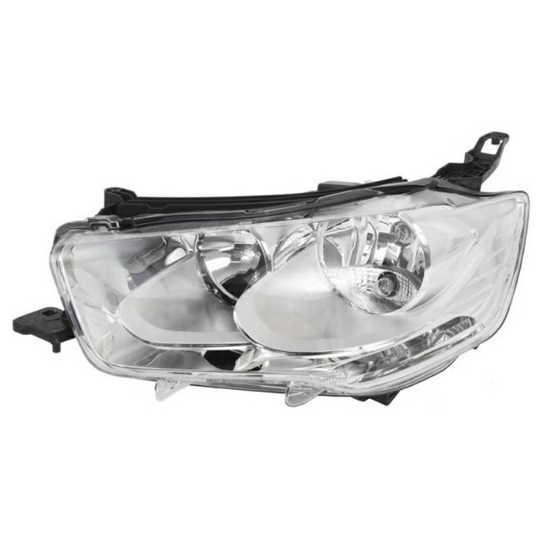 FARO FANALE PROIETTORE DX H7,H1 CROMATA ELETTRICA CITROEN C-ELYSEE (DD) 2013 2016 OEM 9675140380