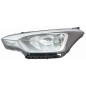 FARO FANALE PROIETTORE SX 3 H4 NERA ELETTRICA HYUNDAI i20 II (COUPE) (GB) 2014 2018 OEM 92101C8100