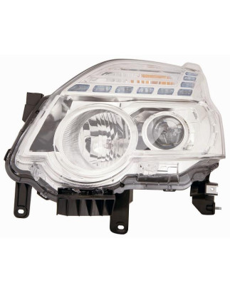FARO FANALE PROIETTORE DX H11,H1 CROMATA ELETTRICA NISSAN