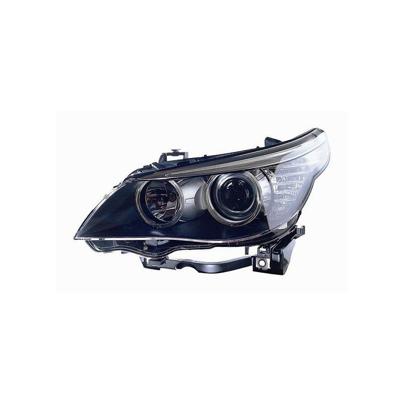 FARO FANALE PROIETTORE DX LED NERA BMW SERIES 5 (E60/E61) 2003 2010 OEM 63127177728
